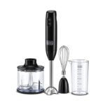 Black + Decker Hand Blender 3 in 1, Black - 600W HB600-B5)